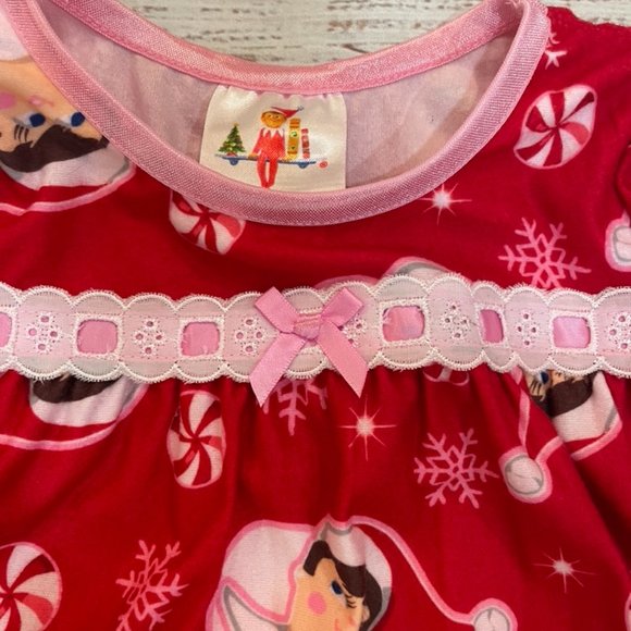 Girls Elf on the Shelf Nightgown - Picture 3 of 5